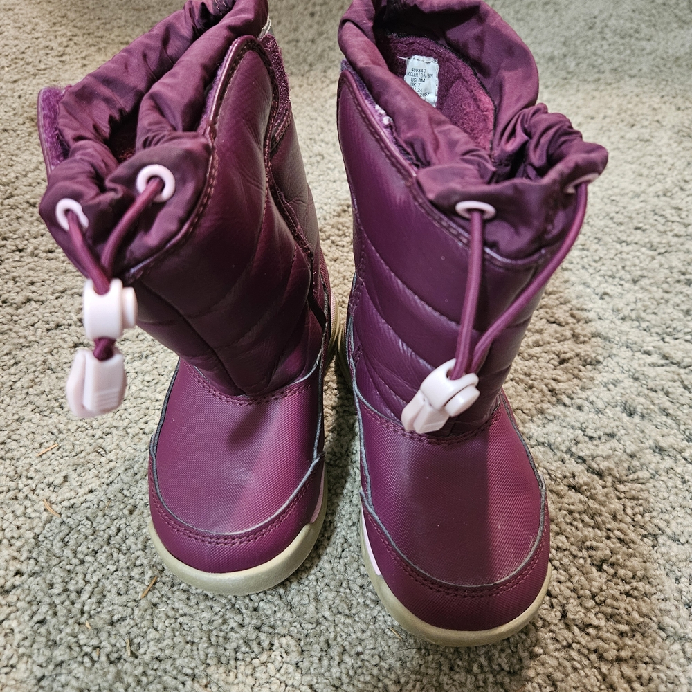 Lands' End Kids' Berry Snow Boots
